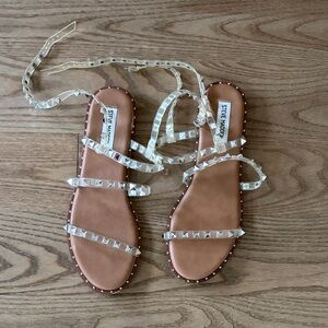 Steve Madden Sandals with Silver Studs